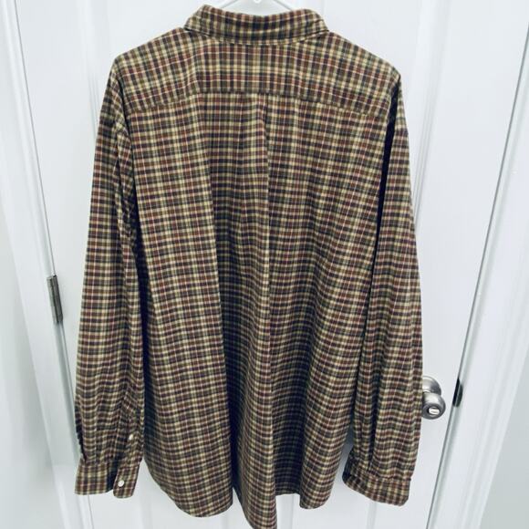 Polo Ralph Lauren Button Down Mens 3XB Plaid Classic Fit Preppy Pony Rustic - Picture 4 of 4